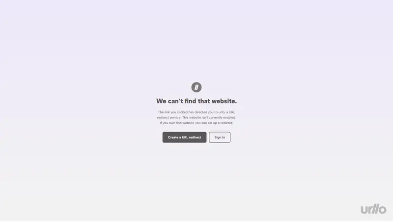 404 Not Found website screenshot