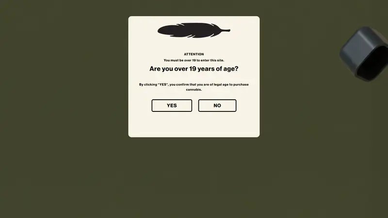 Feather website screenshot