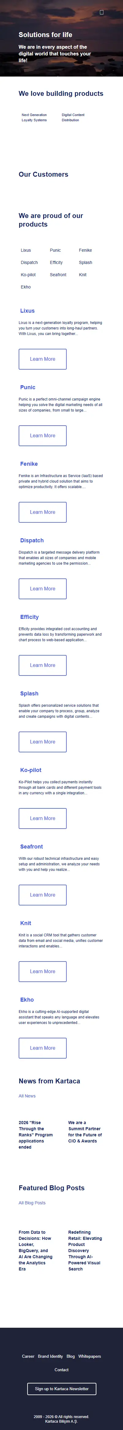 kartaca.com — Mobile · Light