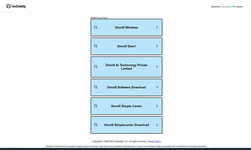 omnifi.in website screenshot