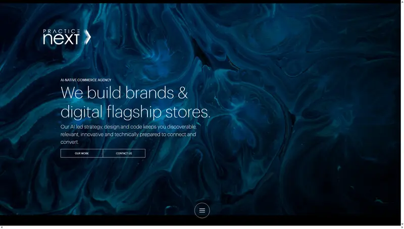 PracticeNext | Digital Commerce Strategy, Design & Development website screenshot